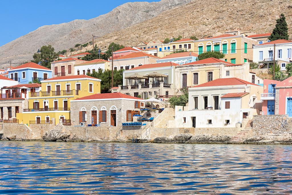 Villa Admiral'S House Chalki Town Exterior foto