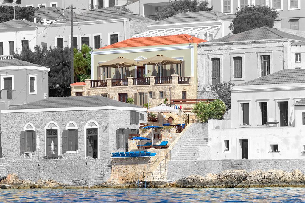 Villa Admiral'S House Chalki Town Exterior foto